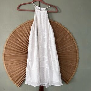 Loft size small white dress